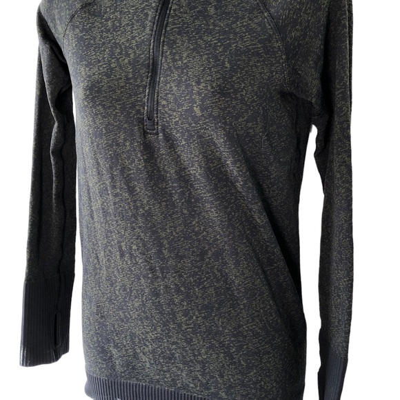 Lululemon Rest Less 1/2 Zip Pullover in Black Armory size 8? - Picture 6 of 14
